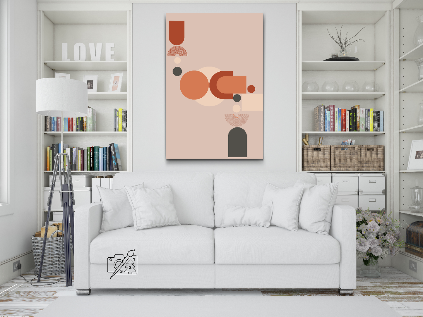 Paint by number - Boho-maleri
