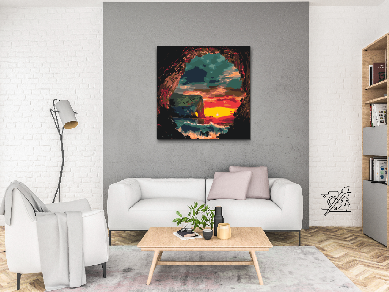 Paint by number - Tunnel i hulen