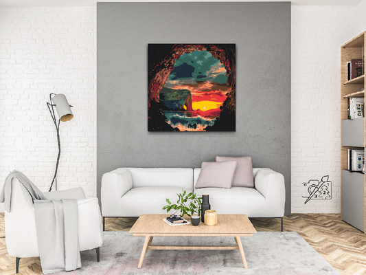 Paint by number - Tunnel i hulen