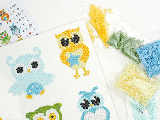 Diamond Painting Sticker - Ugler