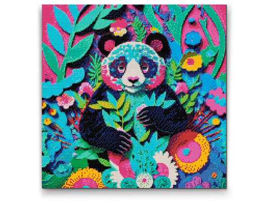 Diamond Paint - Glad panda