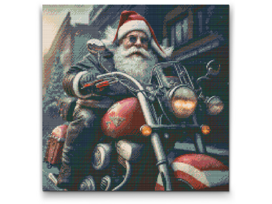 Diamond Paint - Moderne julemanden