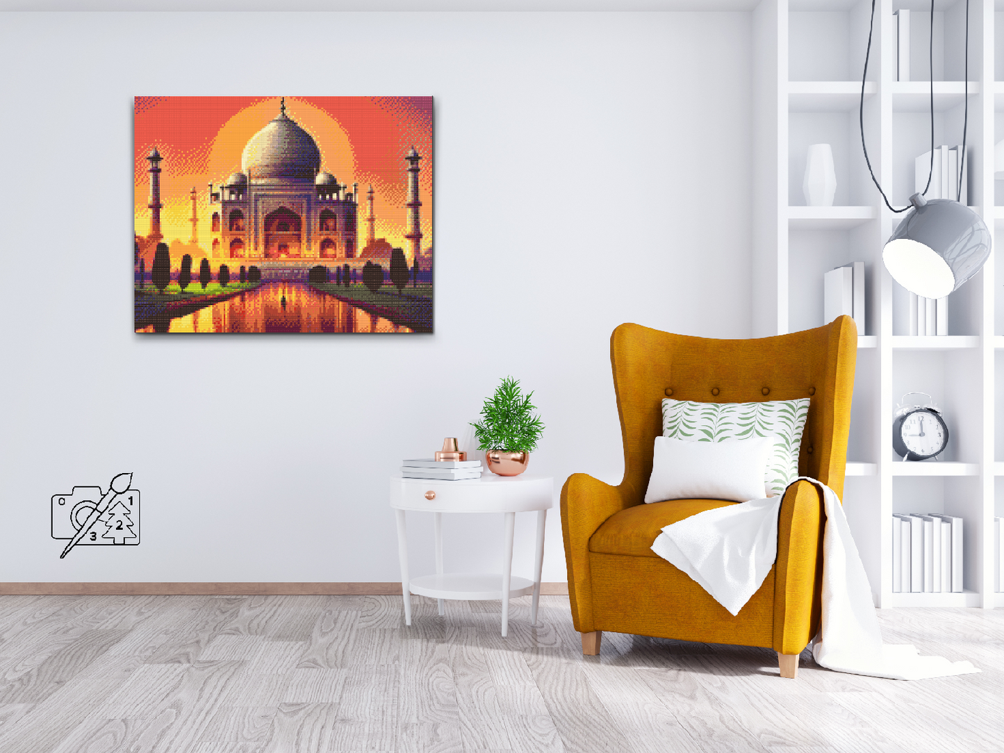 Diamond Paint - Eventyret Taj Mahal