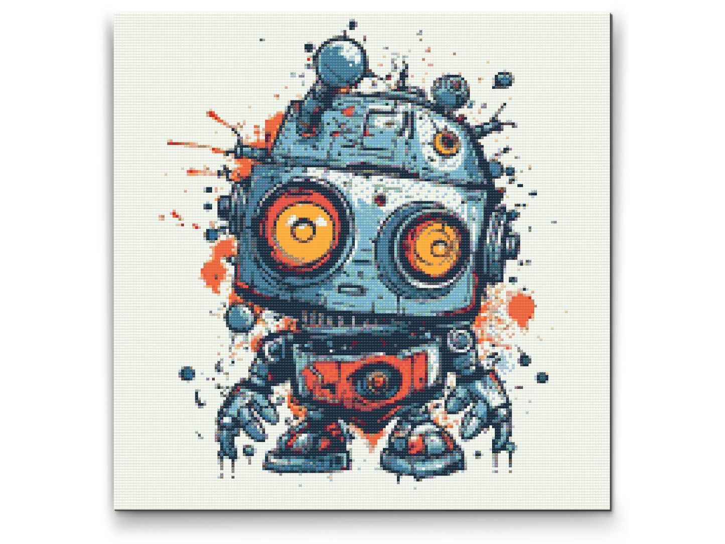 Diamond Paint - Sød robot