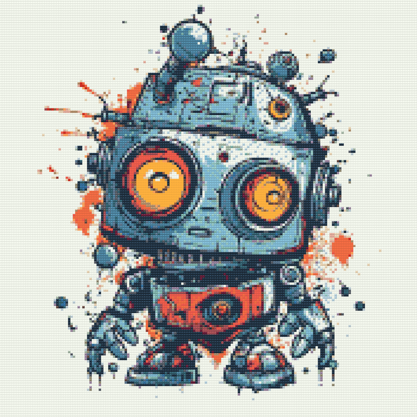 Diamond Paint - Sød robot