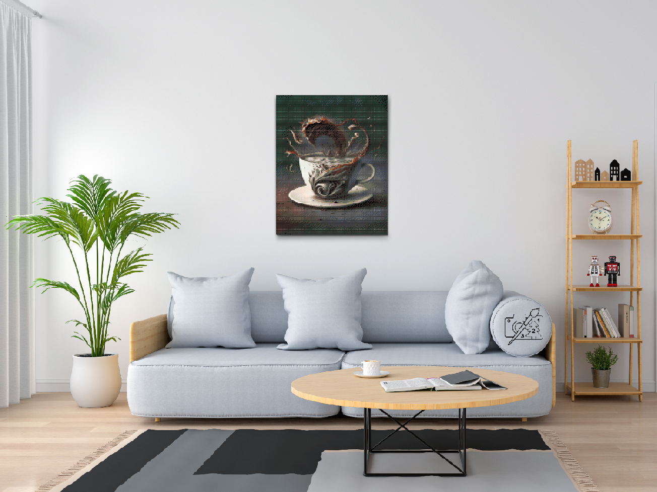 Diamond Paint - Kaffetsunami