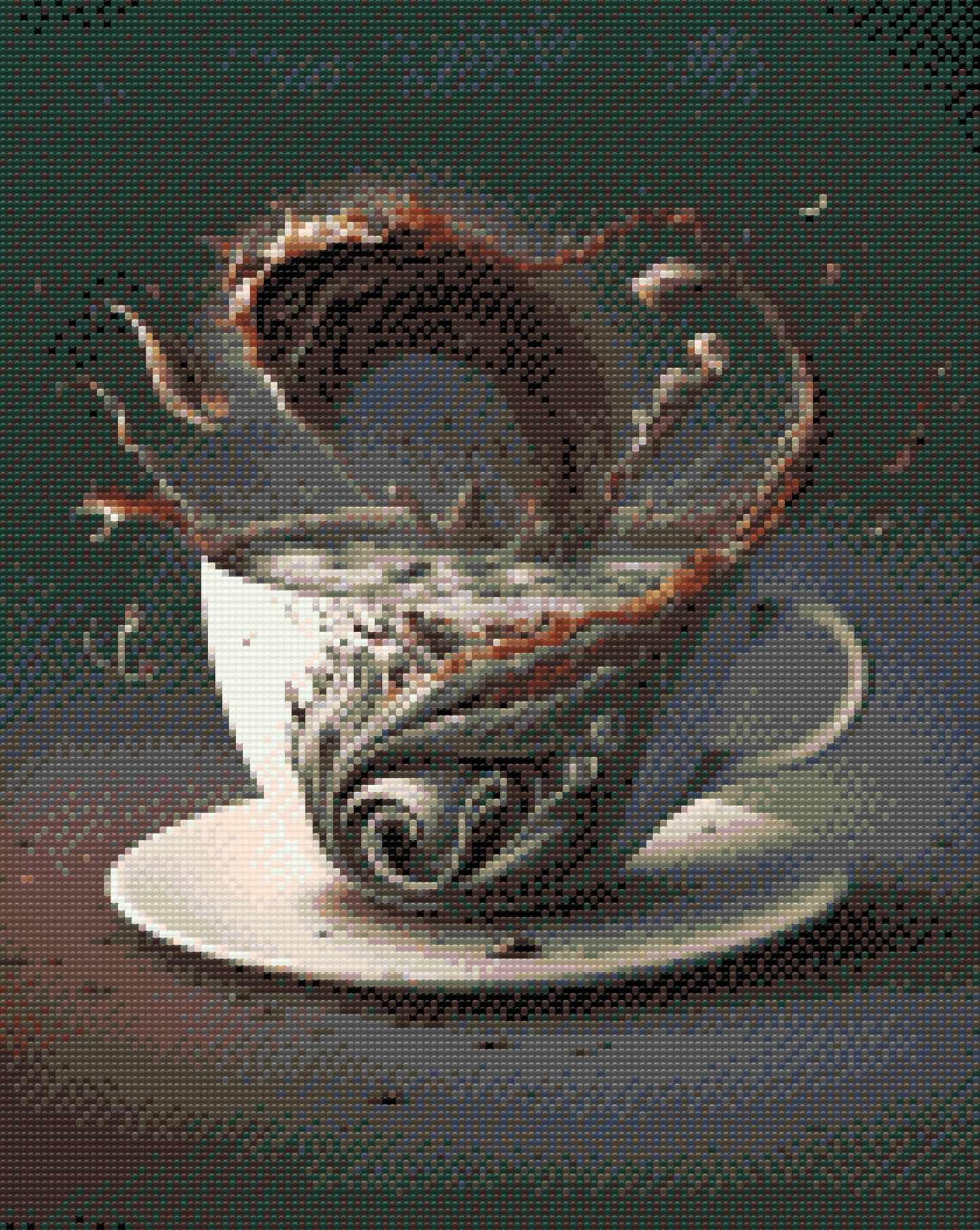 Diamond Paint - Kaffetsunami