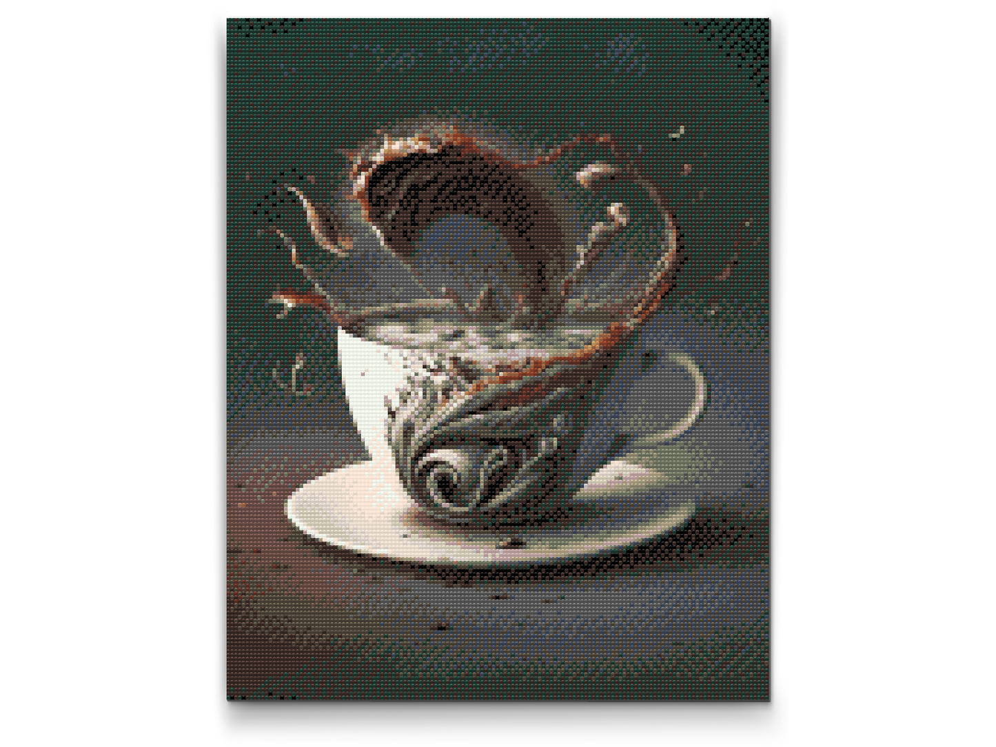 Diamond Paint - Kaffetsunami