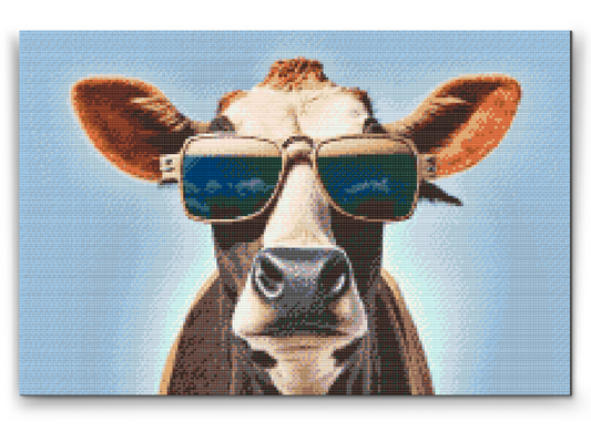 Diamond Paint - Cool Cow
