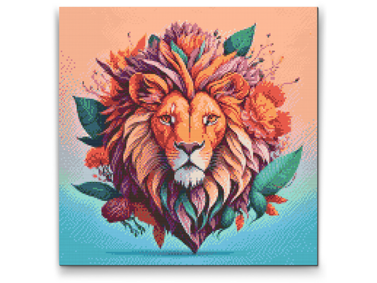 Diamond Paint - Blomsterløve