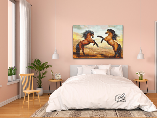 Diamond Paint - Heste