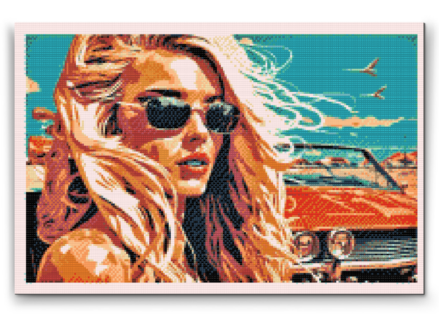 Diamond Paint - Sensuel blondine