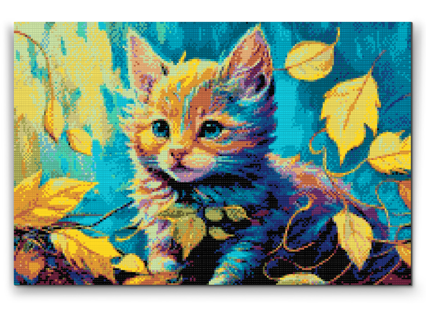 Diamond Paint - Killing blandt bladene