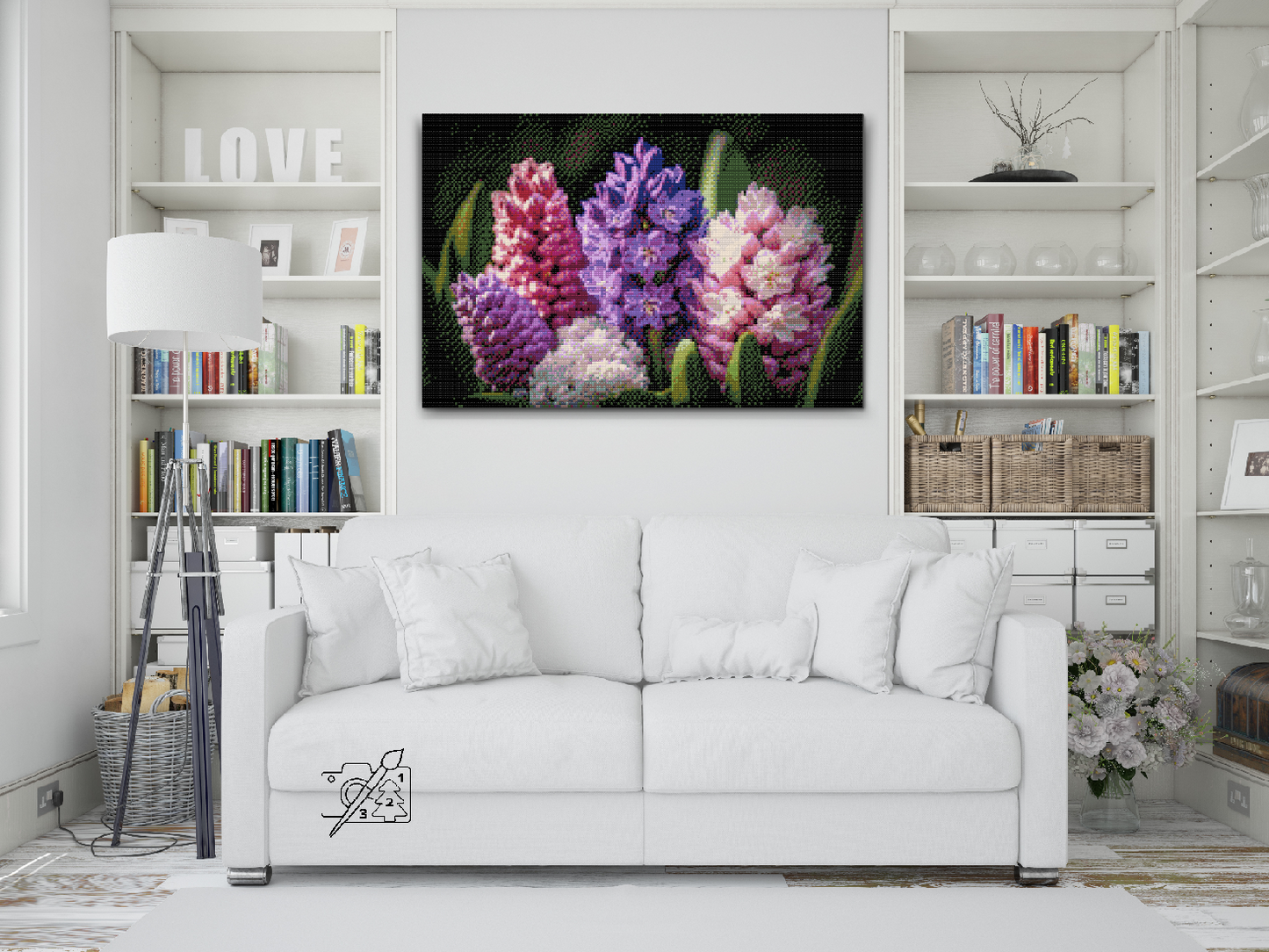 Diamond Paint - Hyacinter