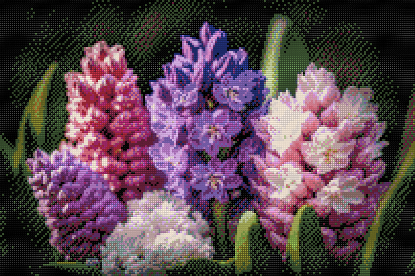 Diamond Paint - Hyacinter