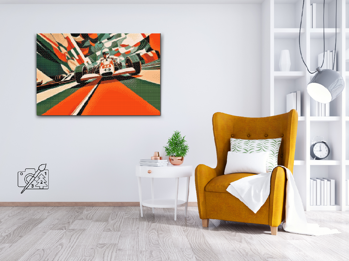 Diamond Paint - Formel 1-løbet