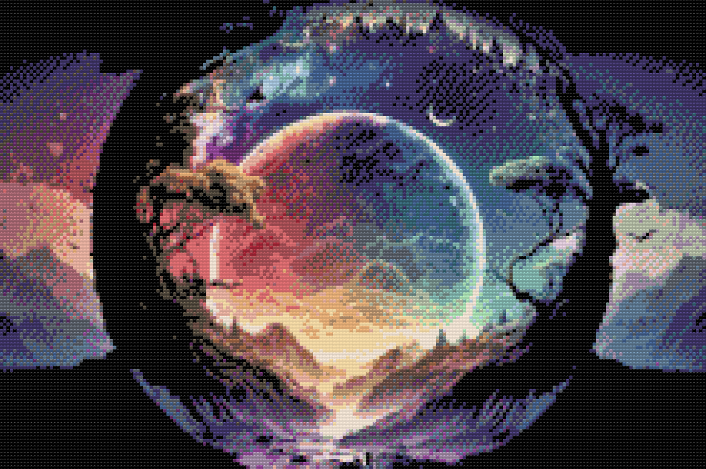 Diamond Paint - En magisk fuldmåne