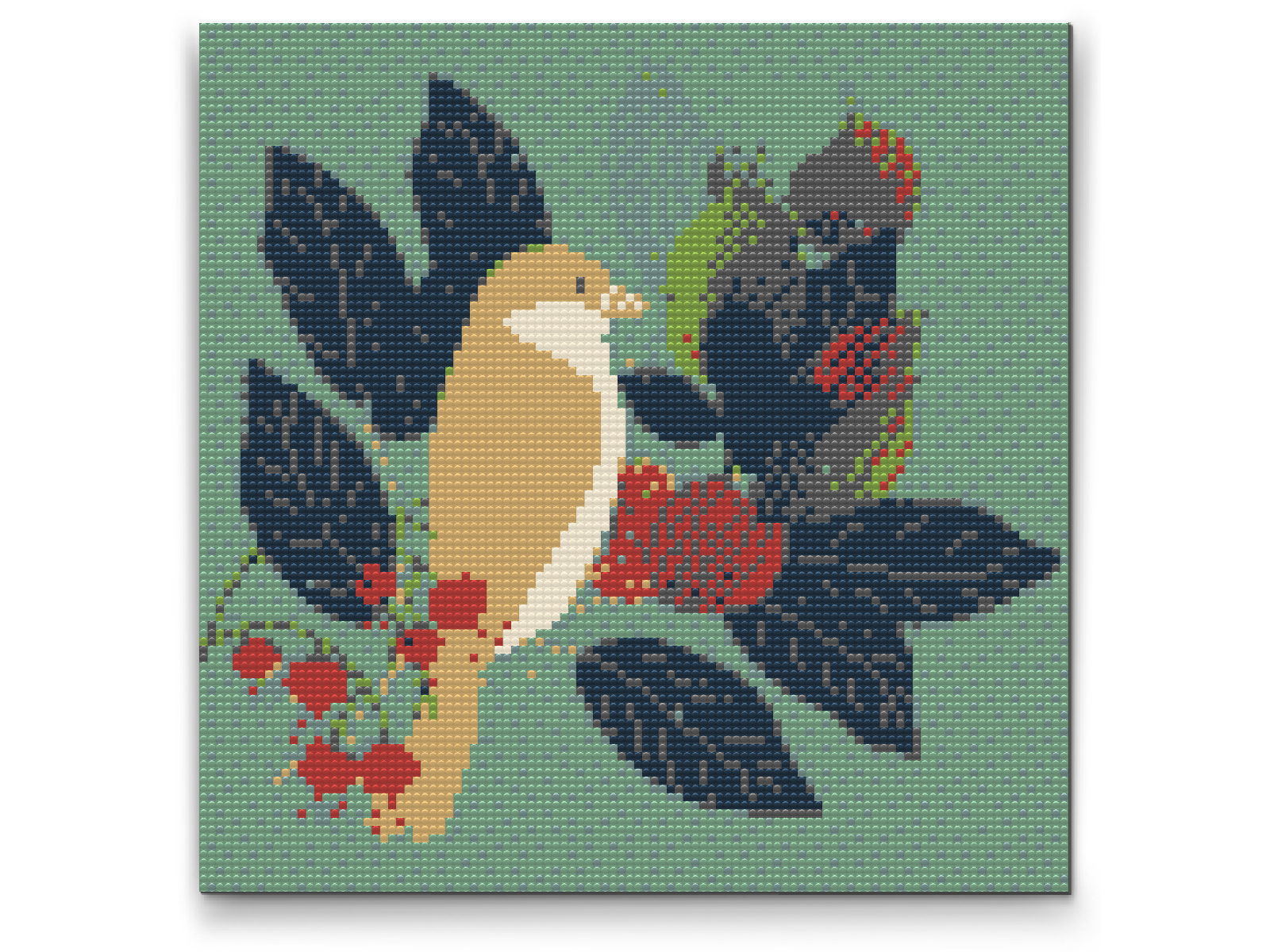 Diamond Paint - Boho-fuglen