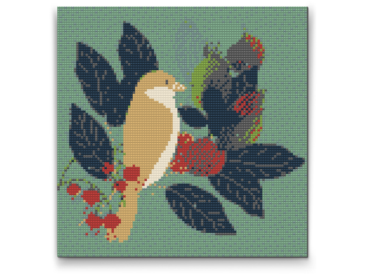 Diamond Paint - Boho-fuglen