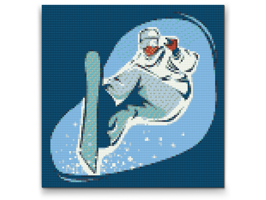 Diamond Paint - Snowboarder