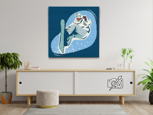 Diamond Paint - Snowboarder