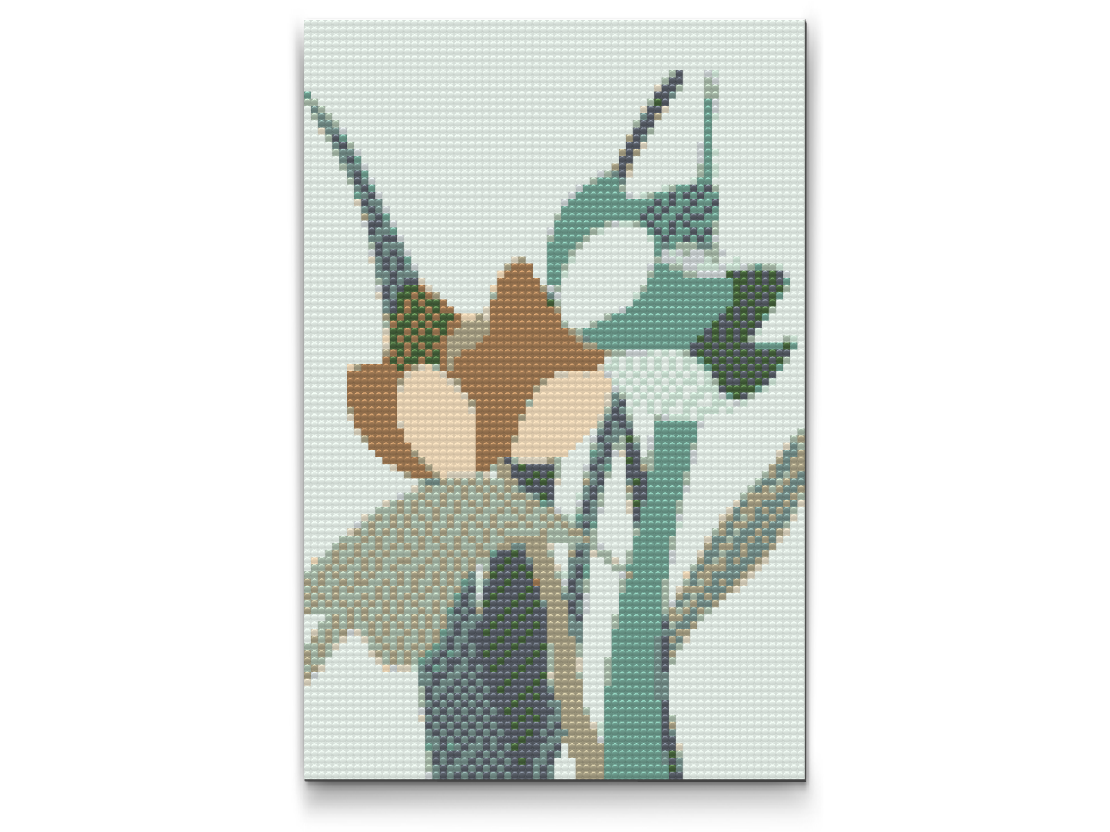 Diamond Paint - Boho-vilde blomster