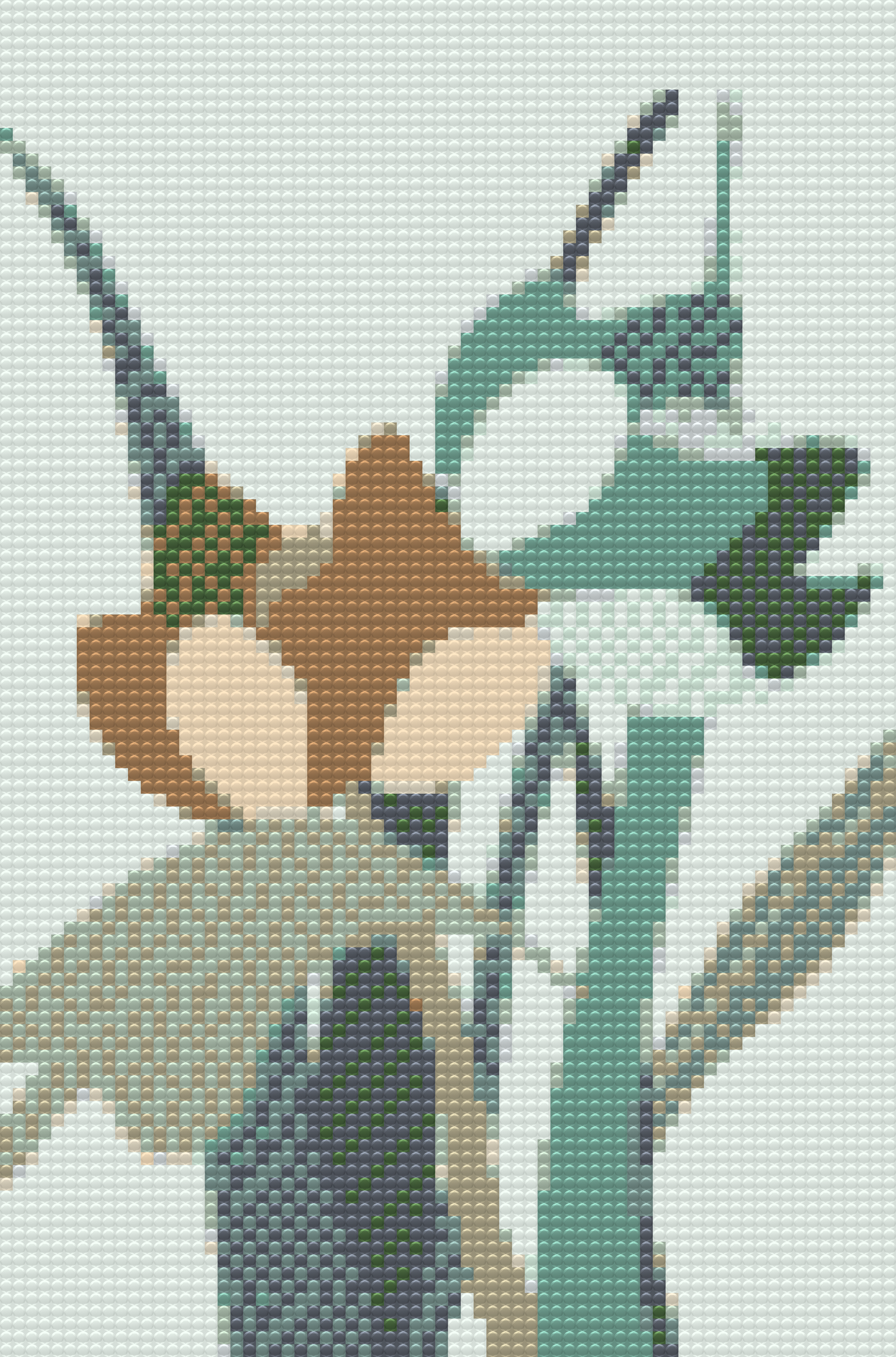 Diamond Paint - Boho-vilde blomster