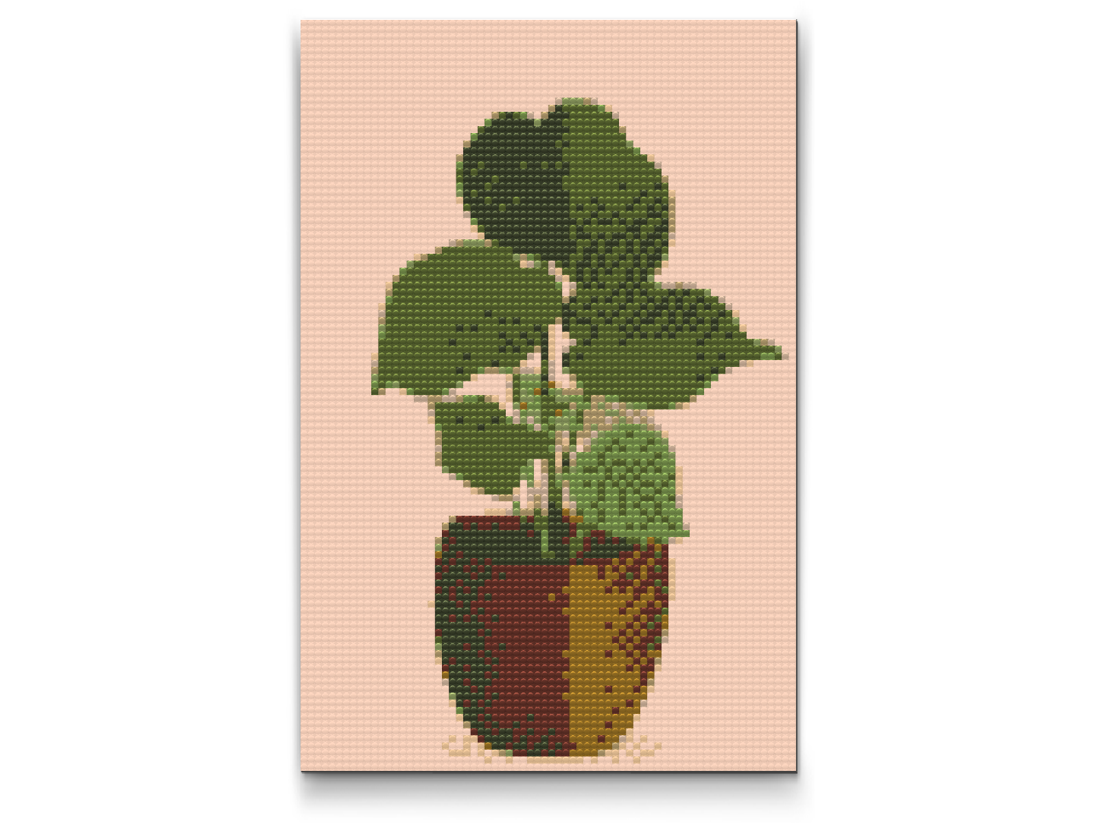 Diamond Paint - Boho-planten i vase 2