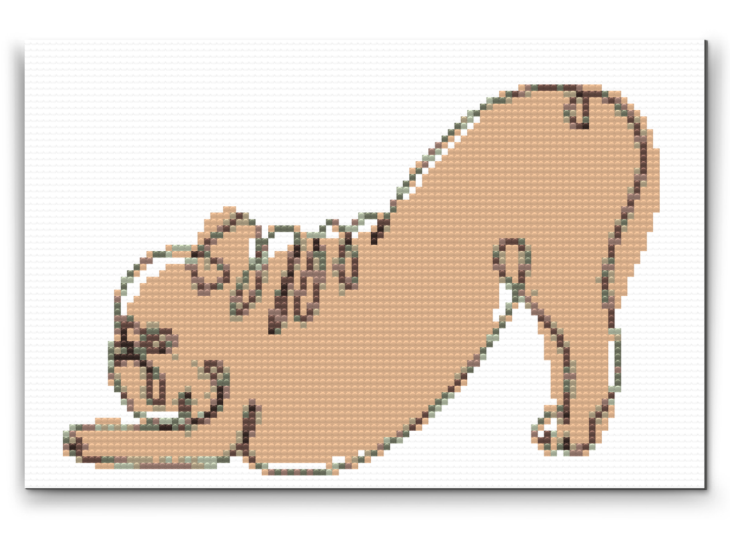 Diamond Paint - Yoga Bulldog