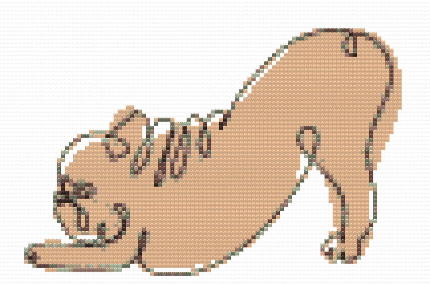 Diamond Paint - Yoga Bulldog