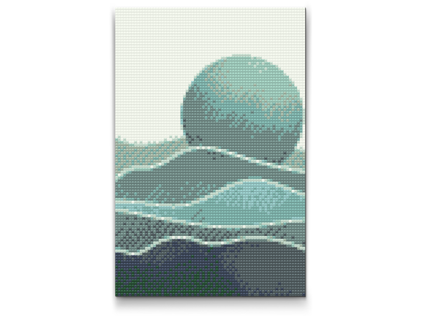 Diamond Paint - Boho Blue Moon