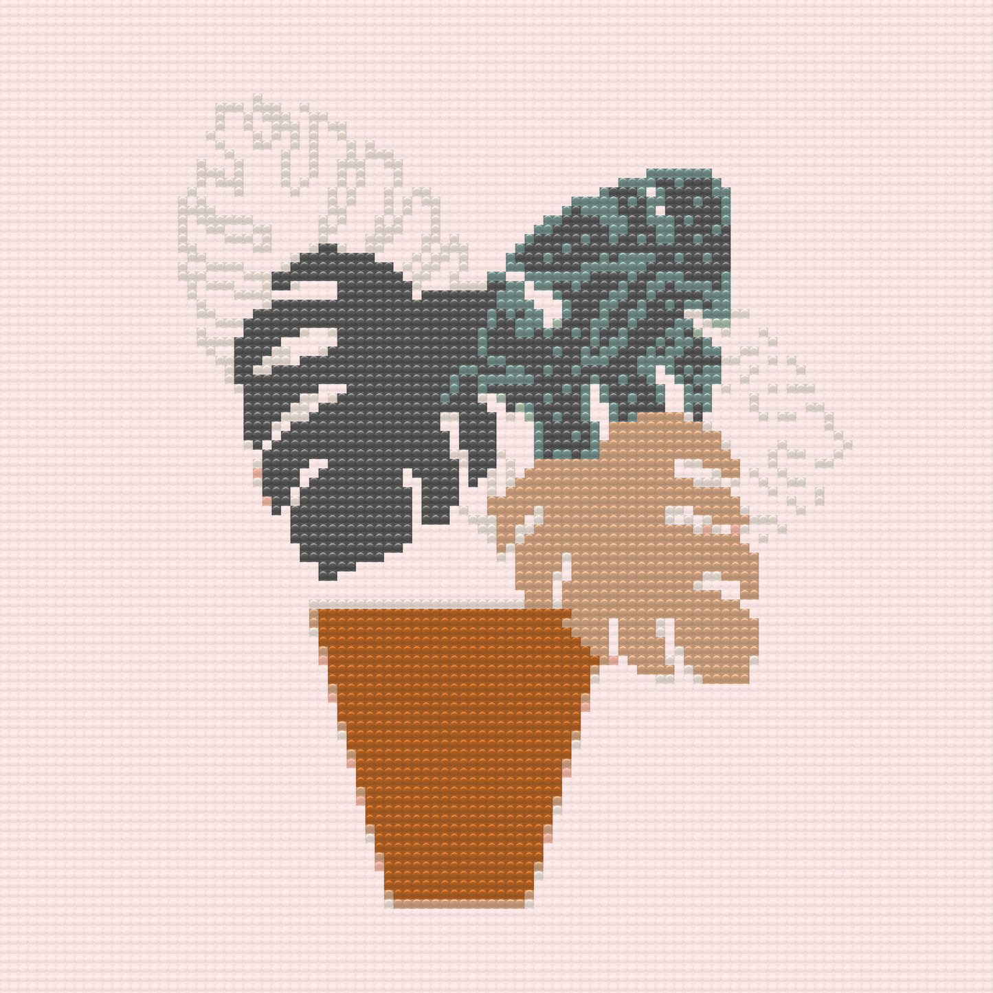 Diamond Paint - Boho Monstera