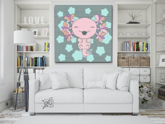 Diamond Paint - Axolotl