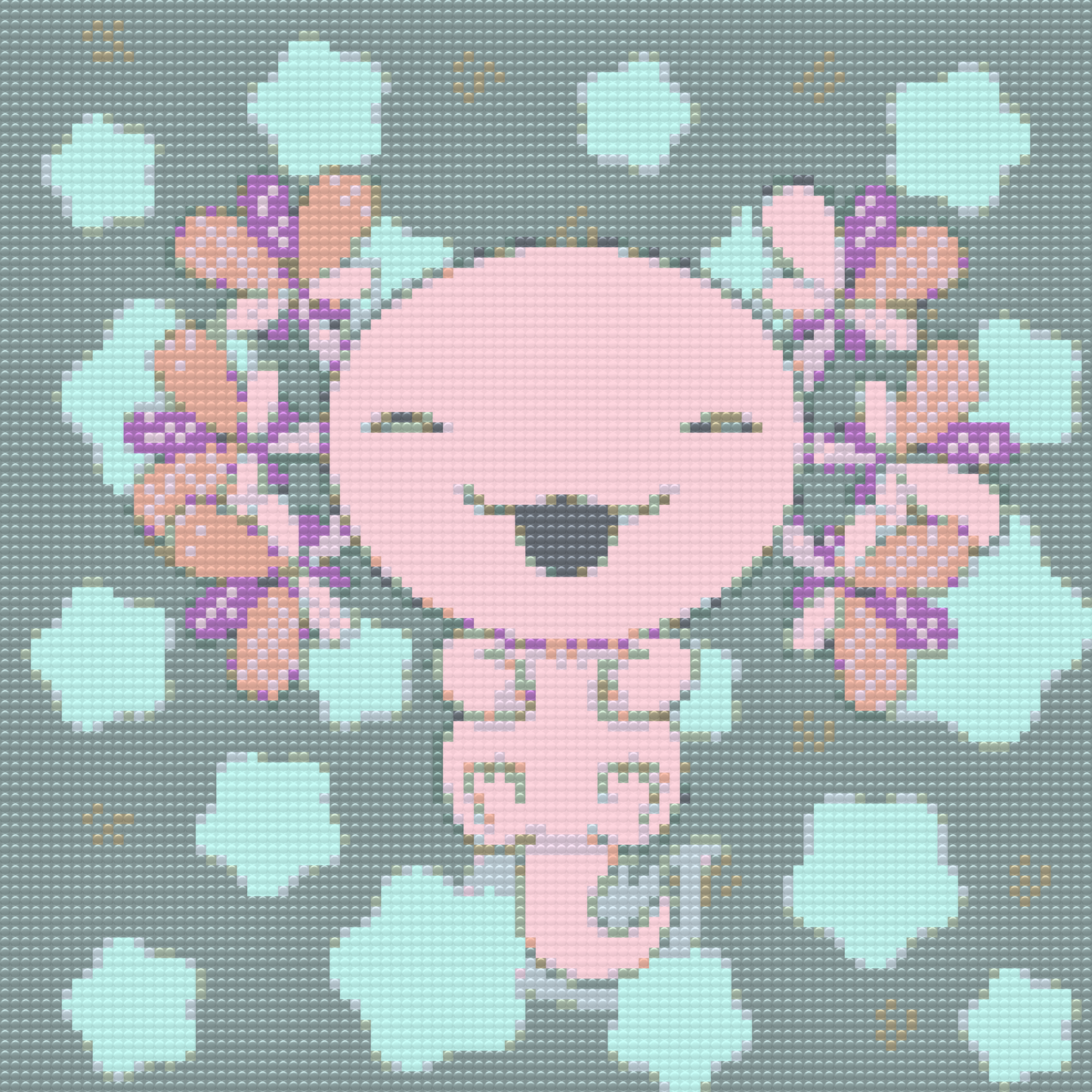 Diamond Paint - Axolotl