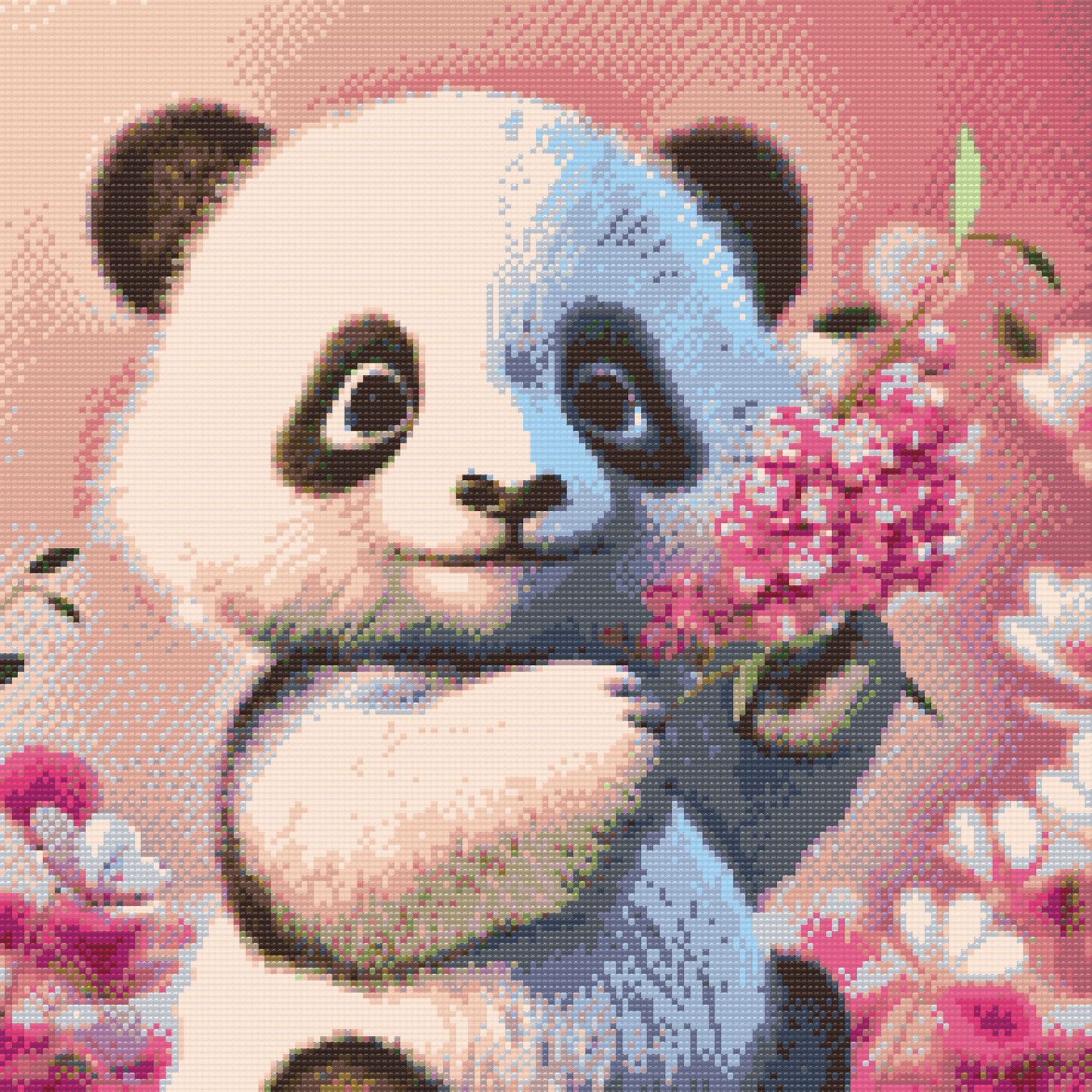 Diamond Paint - En sød panda