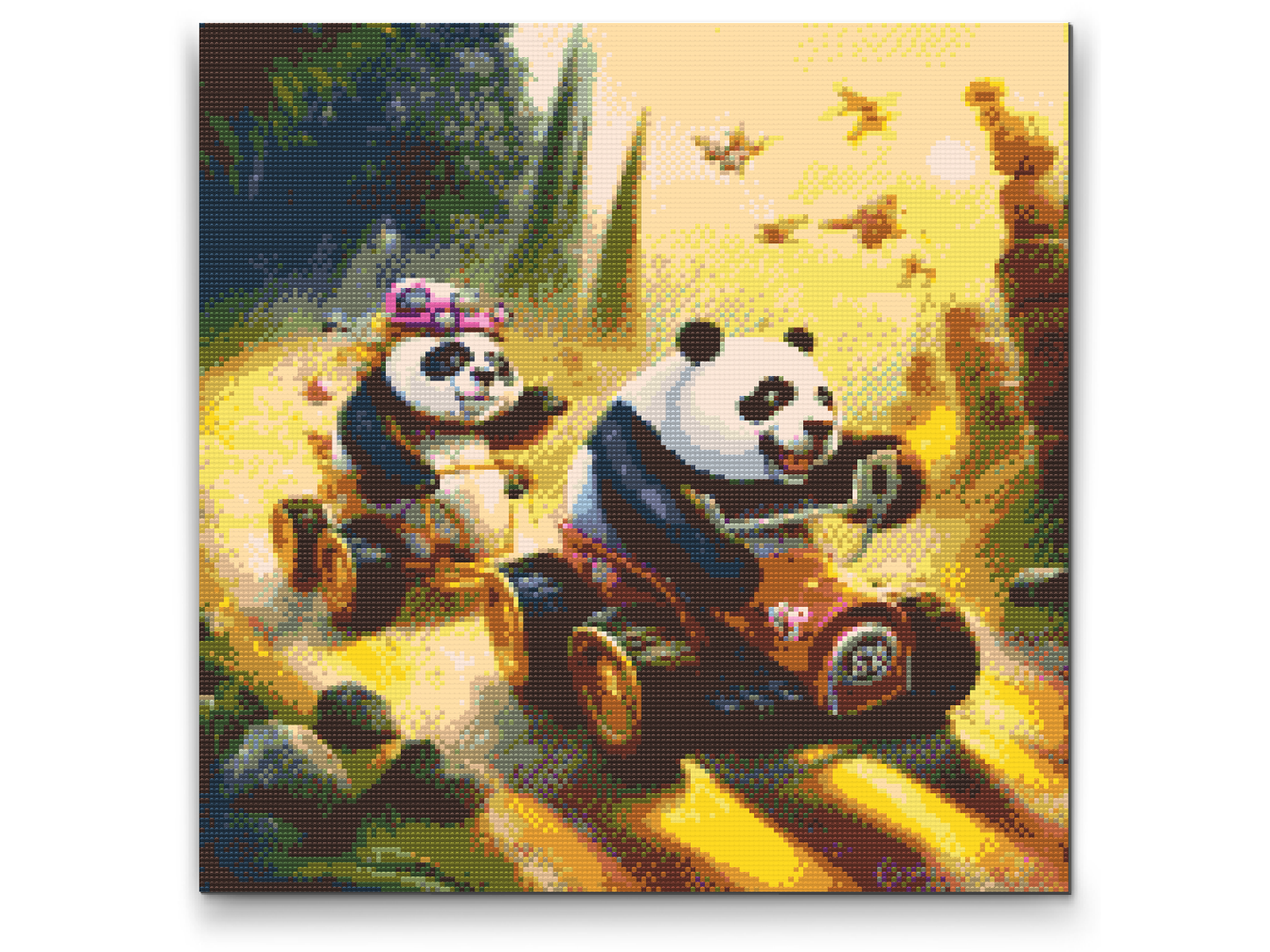 Diamond Paint - Panda Race
