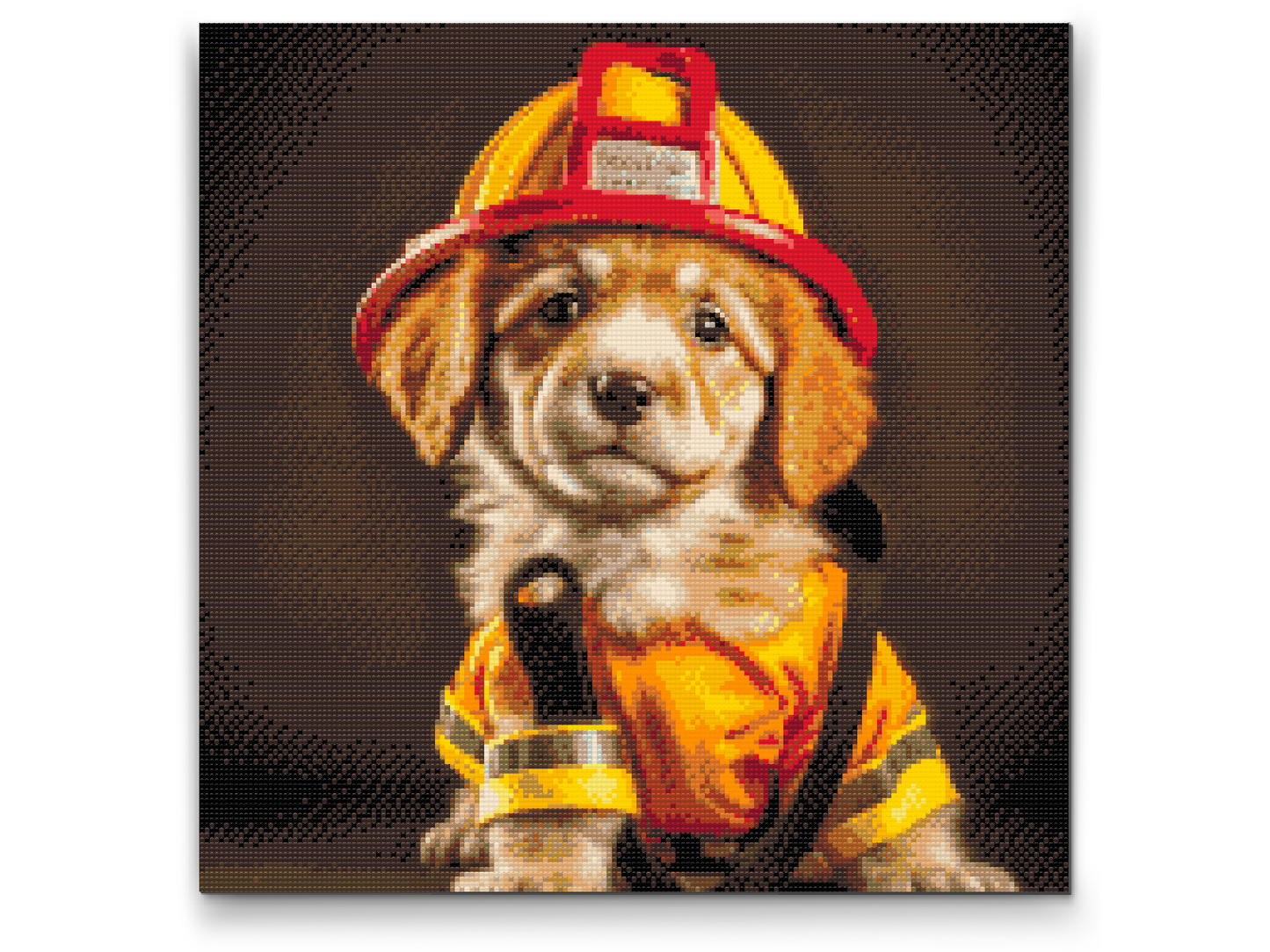 Diamond Paint - Brandmandens hund