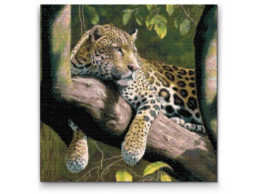 Diamond Paint - Plettet Leopard