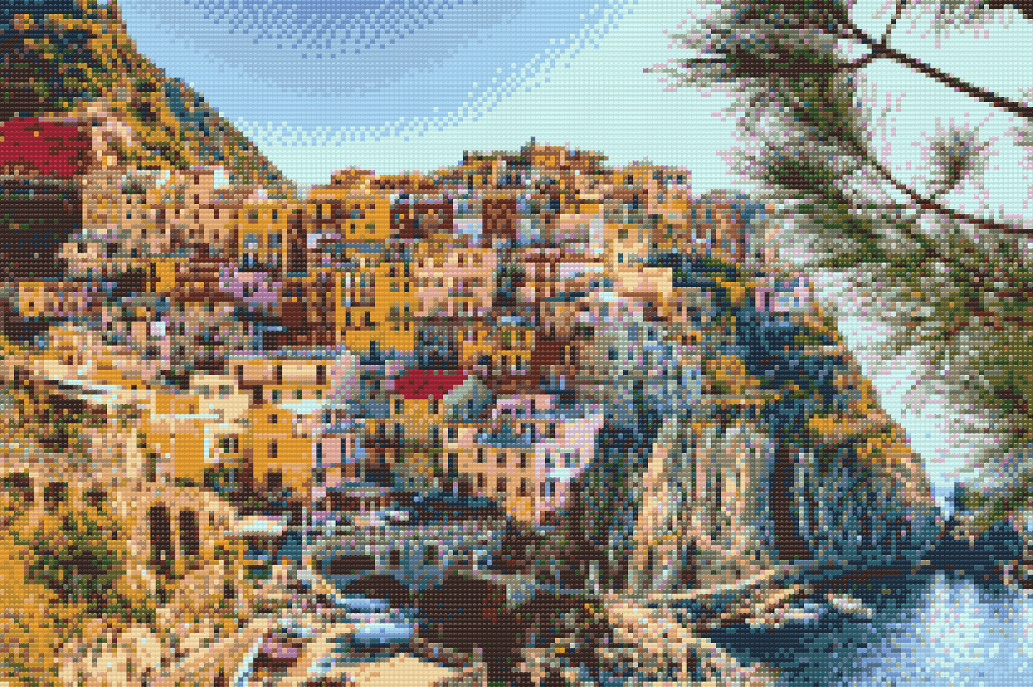 Diamond Paint - Cinque Terre