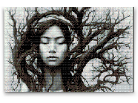 Diamond Paint - Mystisk Kvinde