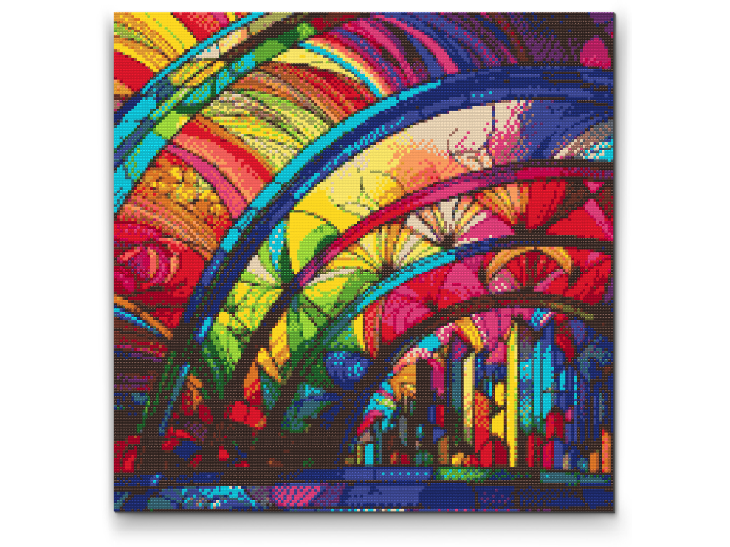 Diamond Paint - Glasmosaikvinduer