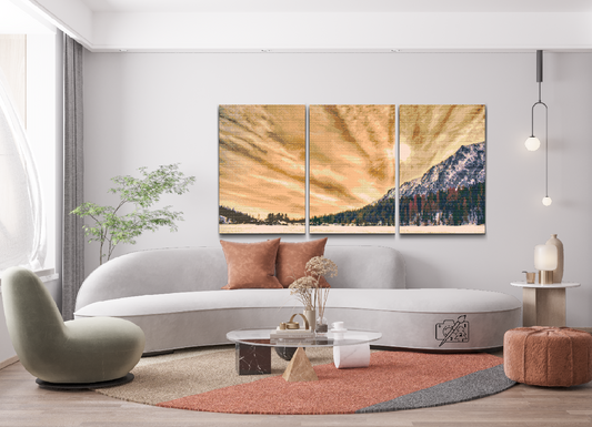 Diamond Paint - Høje Tatra (sæt af 3)