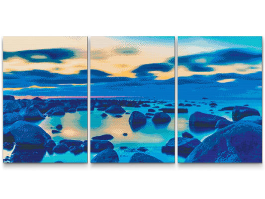 Diamond Paint - Østersøen (sæt af 3)