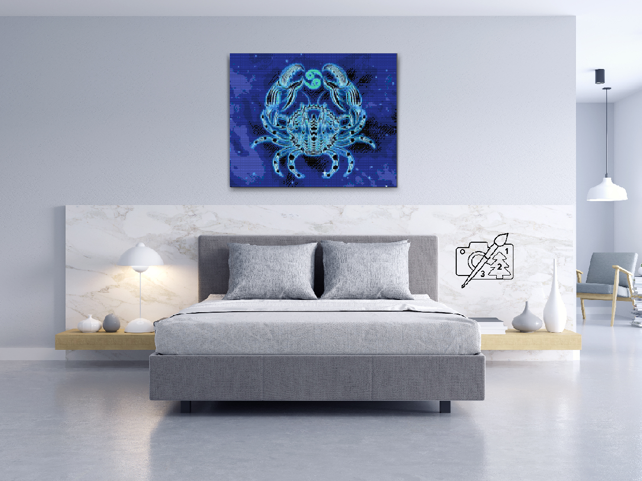Diamond Paint - Krebs