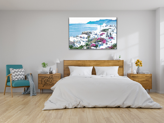 Diamond Paint - Santorini
