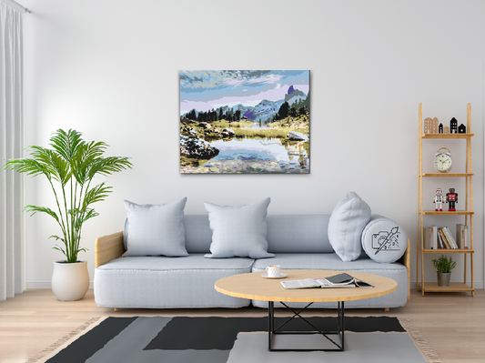 Paint by number - Dolomitterne