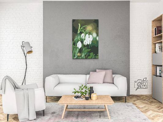 Paint by number - Liljekonvaller