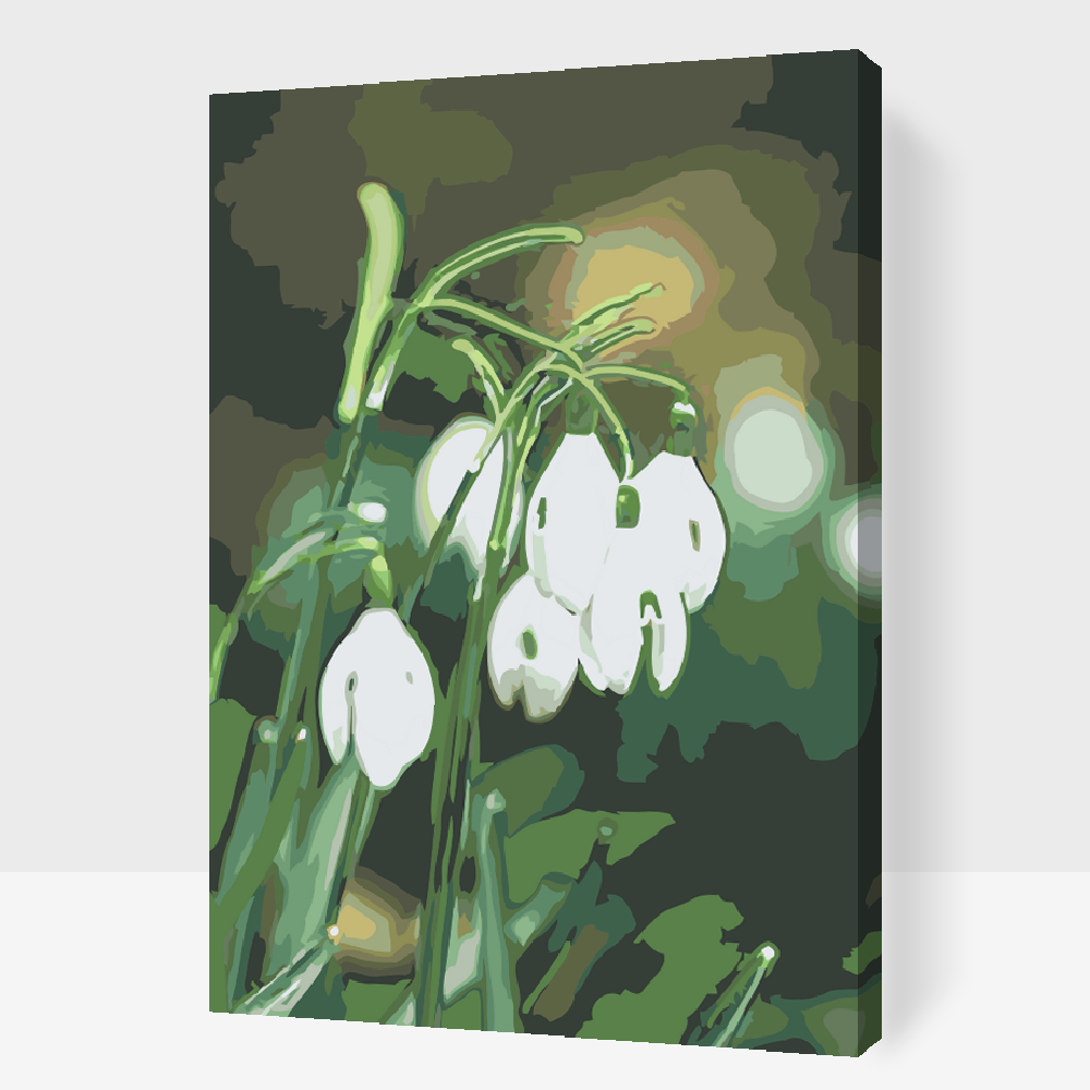 Paint by number - Liljekonvaller