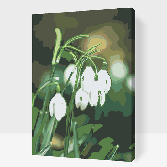 Paint by number - Liljekonvaller