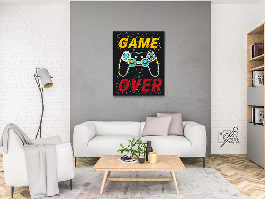 Paint by number - Spillet er slut